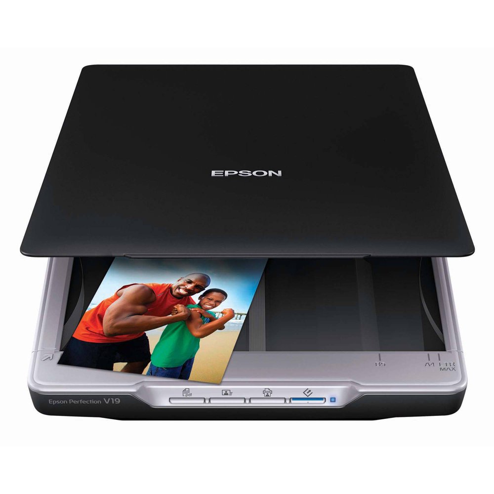 Refurbished Epson Perfection V19 Color Photo and Document Scanner