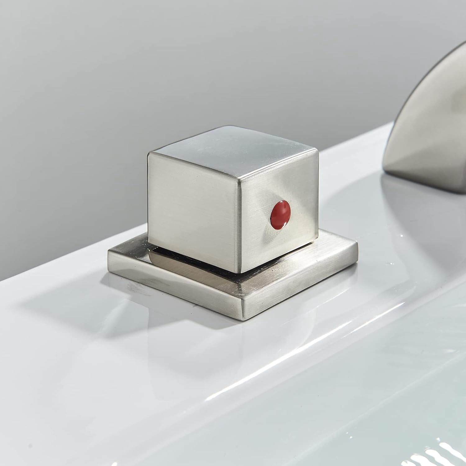 Zovajonia Brass Chrome 8 in Bathroom Faucet