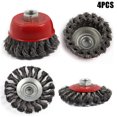 thumbnail image 1 of Zshan 1pcs Steel Wire Wheel Cup Brush Kit, 1 of 5
