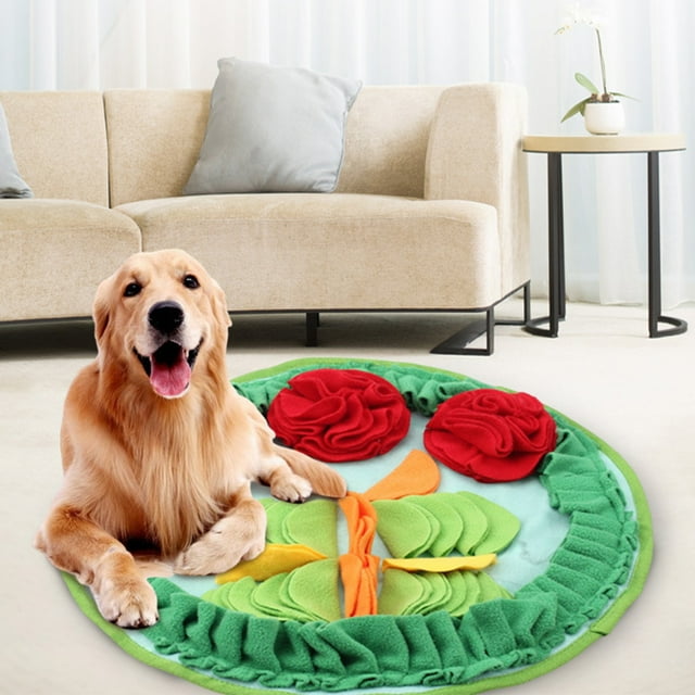 Vnanda Snuffle Mat for Dogs, Dog Nosework Feeding Mat, Pet Interactive