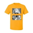 thumbnail image 2 of Wild Bobby, Marilyn Savage Bandana, Streetwear, Men Graphic Tee, Gold, Large, 2 of 4