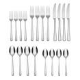 thumbnail image 2 of Oneida Doublet 20-Piece Mirror 18/0 Stainless Steel Flatware Set (Service for 4), 2 of 9