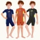 thumbnail image 4 of Soidarity Trajes de neopreno para niños de 2,5 MM, traje de buceo de una pieza, traje de neopreno de secado rápido, traje de baño para niños, buceo, Deportes acuáticos azul marino S Soidarity OD003681-06, 4 of 6