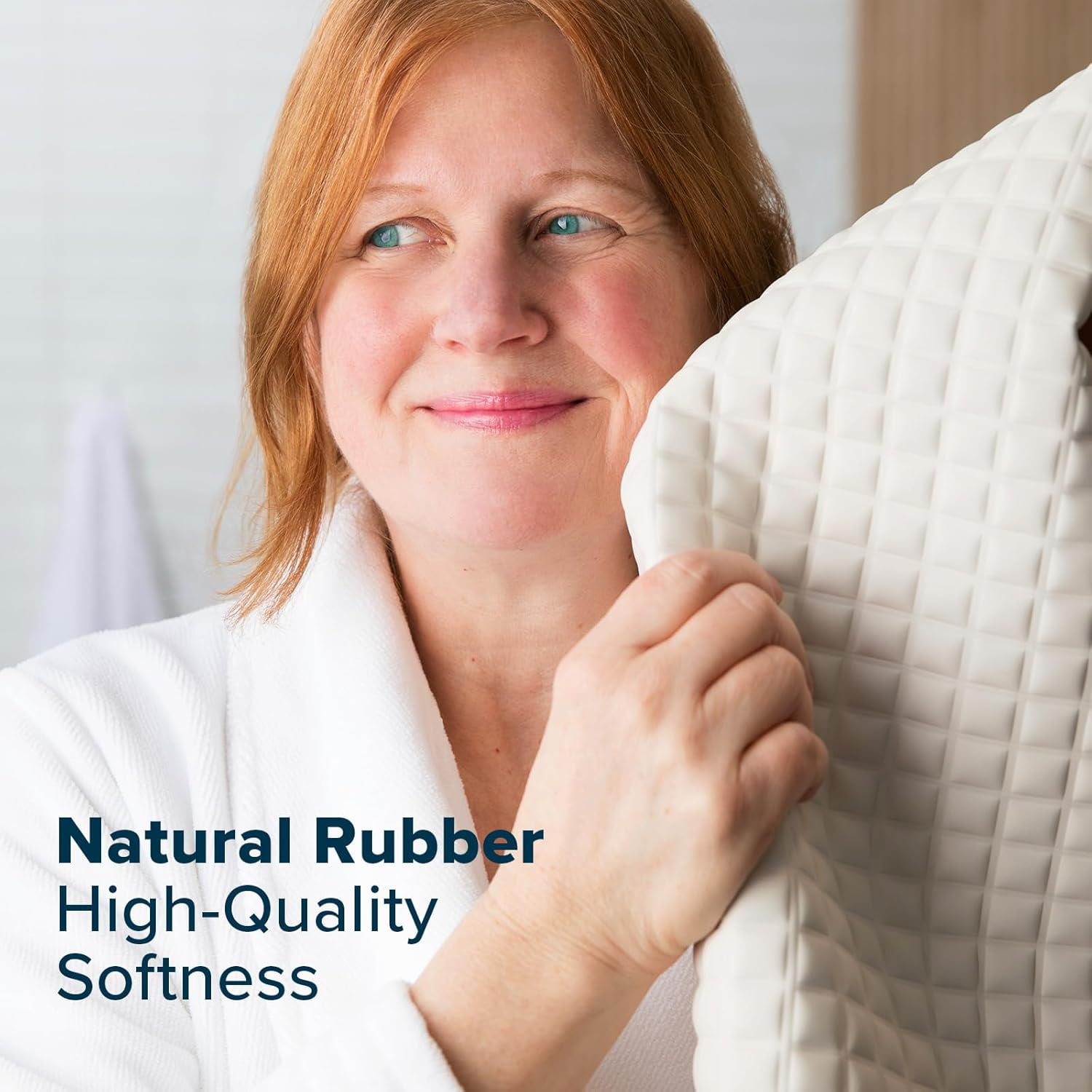 SlipX Solutions Foot Friendly Pillow Top Plus Safety Bath Mat, 15 x 27
