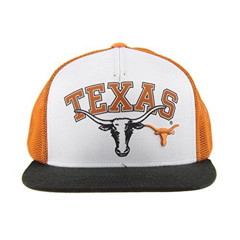 NCAA NCAA Youth Texas Longhorns Adjustable Trucker Hat, White
