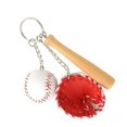 thumbnail image 1 of de béisbol, guante, colgante, llavero deportivo, llavero, regalo coleccionable perfke Llavero, 1 of 9