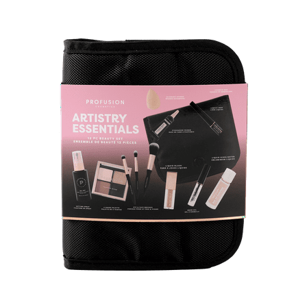 Profusion Cosmetics Artistry Essentials - 12 PC Beauty Kit