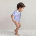 thumbnail image 3 of Rocae Watercolor Sea Shells 1 for Baby Cotton Short-Sleeve Bodysuits for Unisex Onesies Bodysuit-3 Months, 3 of 7