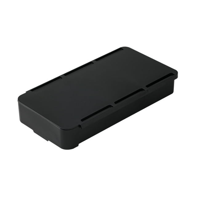 Caja de almacenamiento tipo cajón debajo de la mesa Artefacto de acabado de escritorio de oficina Estante de almacenamiento invisible sin perforaciones