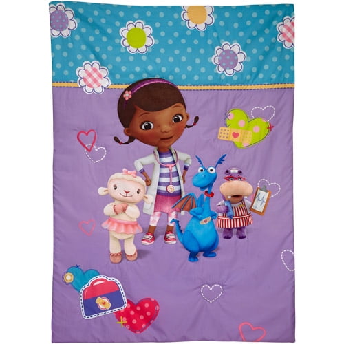 Disney Doc Mcstuffins Good As New 4 Piece Toddler Bedding Set