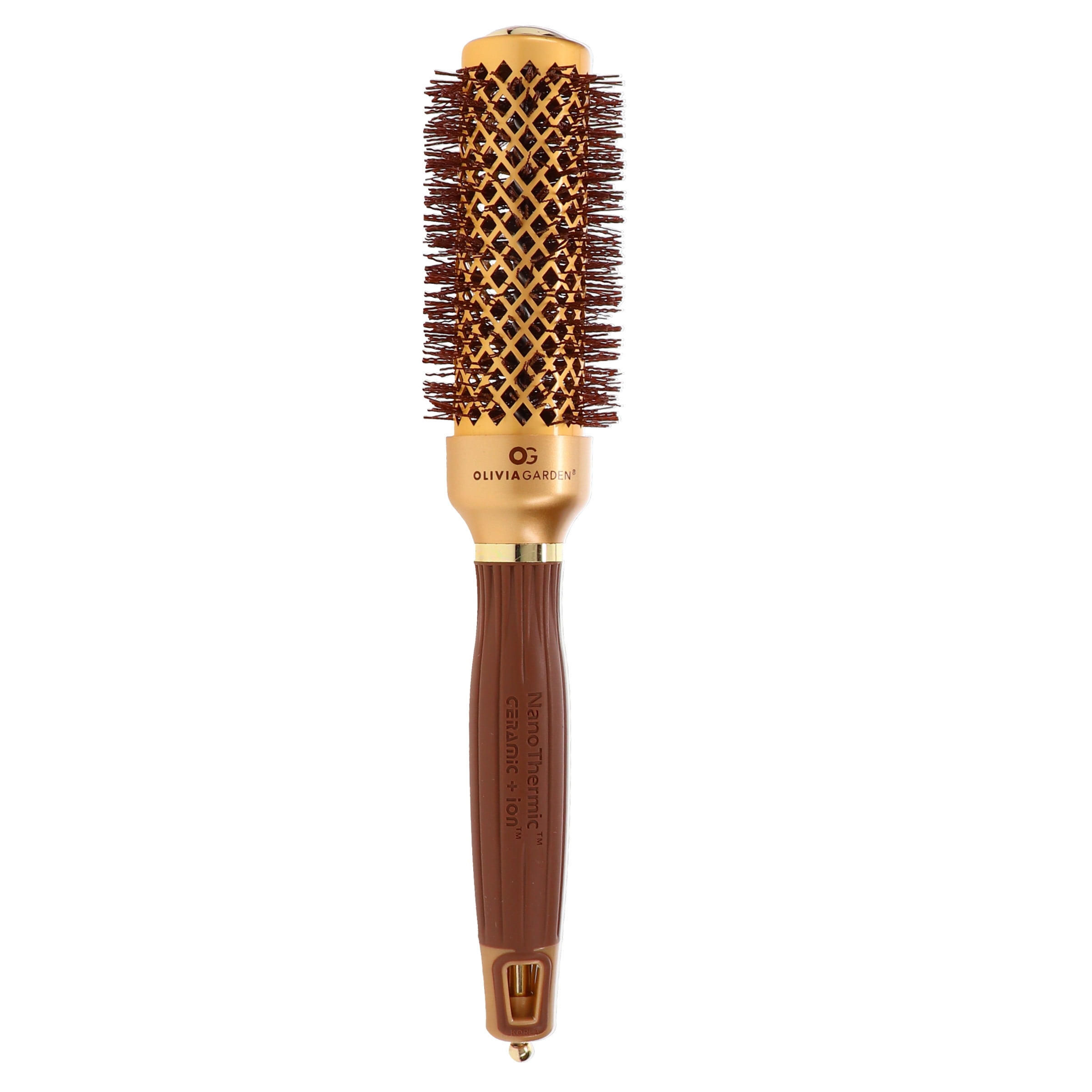 Olivia Garden NanoThermic Ceramic+Ion Round Thermal Brush 1 1/4