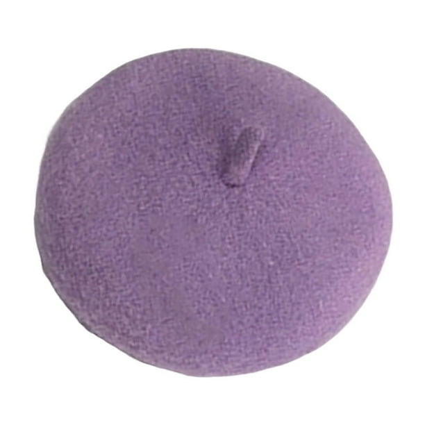 Boina de lana para perro y gato. Gorro de jardín. Lavado a mano. Material suave y cómodo. Púrpura