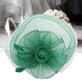 thumbnail image 4 of Diadema,Sombrero Flor Cintas De Malla Cintas De Malla Plumas Sombrero Sombrero Flor Instalación Sin Esfuerzo, 4 of 8