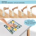 thumbnail image 3 of Yayeee 6 Pack Kitchen Dish Cloths Set for Washing Soft Drying Absorbent Microfiber Towels, Retro Beige Lemon, 3 of 9