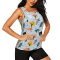 thumbnail image 2 of Sigee Elephant Tree for Women's Workout Tank Top,Running Tank Tops,Sleeveless Gym ClothesX-Large, 2 of 8