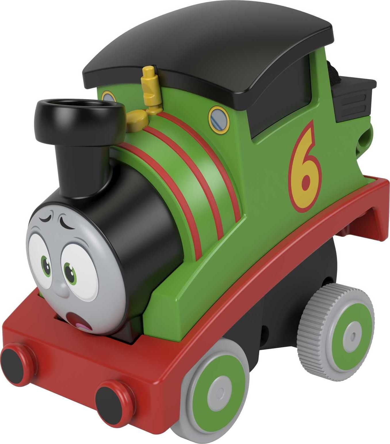 Thomas & Friends Press n' Go Stunt Percy Train Engine Racing