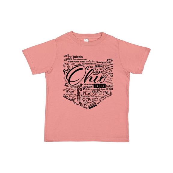 Inktastic Ohio Word Salad Boys or Girls Toddler T-Shirt
