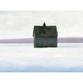 thumbnail image 2 of Wiens, James 24x19 White Modern Wood Framed Museum Art Print Titled - Lonely Winter Landscape II, 2 of 4