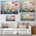thumbnail image 4 of Designart "Meadow Bliss composition III" Modern Floater Framed Wall Decor, 4 of 7