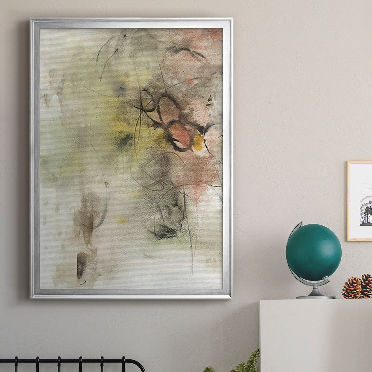 Soft Inspiration III Premium Framed Print, in Gold, Black, or Silver - Ready to Hang