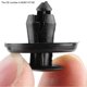 thumbnail image 2 of Push Type Hood Bumper Mud Guard Liner Fastener Retainer Clips for Toyota 90467-07166(50Pcs), 2 of 3