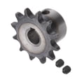 thumbnail image 4 of 06B Rodillo Cadena Piñón 12T Paso 3/8" 10mm Diámetro A3 Carbono Acero Motor Accionamiento Engranaje, 4 of 6