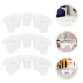 thumbnail image 1 of COOPHYA 10Pcs Plastic Nail Soaking Bowls for Use with Finger Separation and Safe Cleaning, 1 of 8