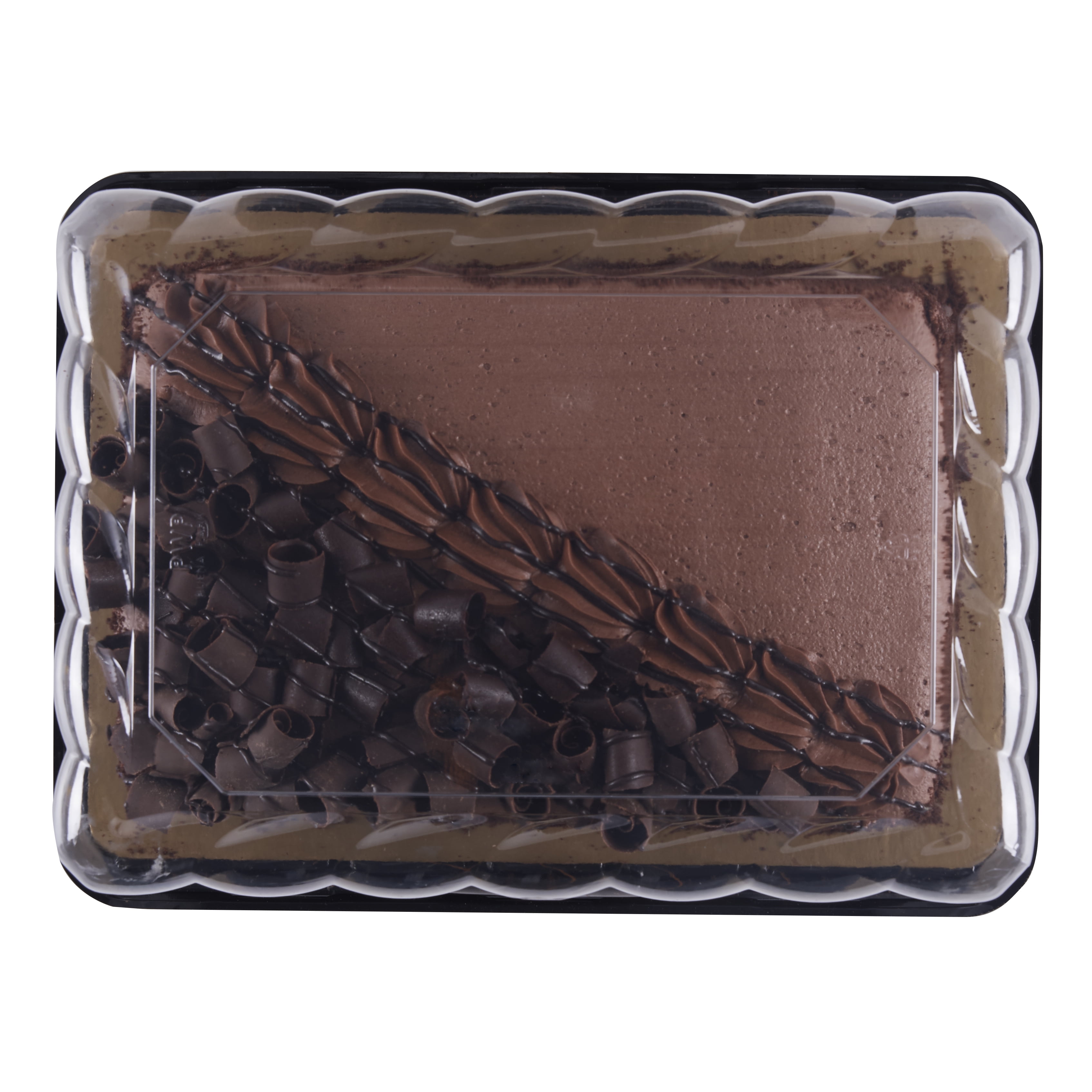 Marketside Decadent Chocolate Cake 1 4 Sheet Cake 4 Lbs Walmart Com Marketside Decadent Chocolate Cake 1 4 Sheet Cake 4 Lbs Walmart Com