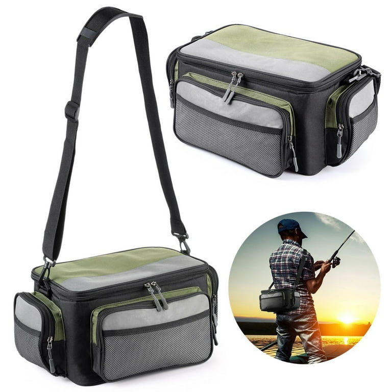 Fishing Tackle Bags, Lightweight Outdoor Fishing Tool, Fishing Bags for  Baits & Lures, Bag for Fishing Hiking Hunting Camping 