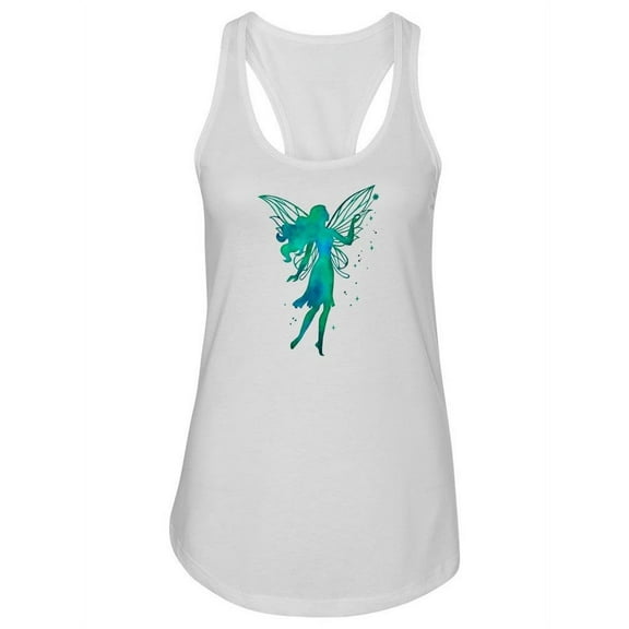 Watercolor Fairy Design Tank Women -Image by Shutterstock, Female XX-Large