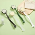 thumbnail image 3 of sunsanly Bath Brush Long Handle Dual-Sided Back Scrubber Soft Bristles Shower Brush Body Exfoliator for Home Bathroom, 3 of 8