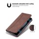 thumbnail image 2 of (Marrón) Funda de cuero magnética para iPhone 14 PRO MAX (6.7), Funda de TPU a prueba de golpes, Funda tipo billetera de cuero PU, Ranura para tarjeta, Cierre magnético, 2 of 5