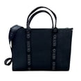 thumbnail image 2 of Bolsa Tote Guess Negro Con Letras En Relieve, 2 of 5