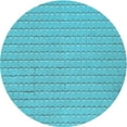 thumbnail image 1 of Ahgly Company Indoor Round Patterned Dark Turquoise Green Area Rugs, 7' Round, 1 of 6