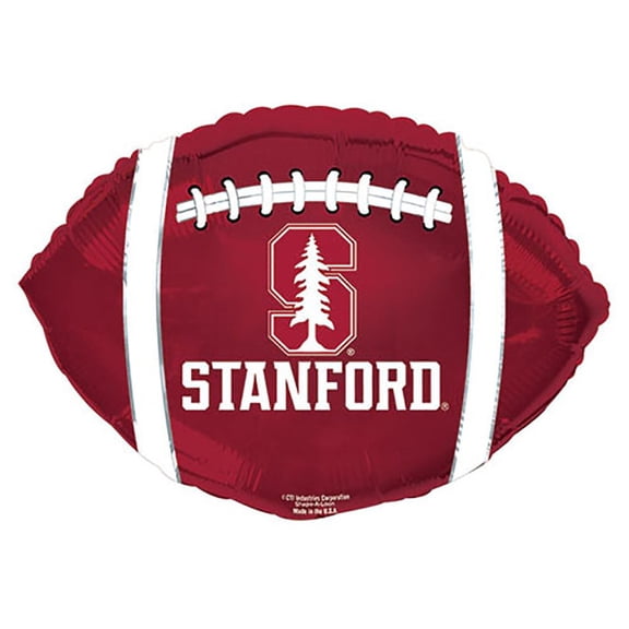 21 inch Stanford University Cardinals Football Foil Mylar Balloon - Party Supplies Decorations