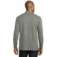 thumbnail image 2 of Port Authority Long Sleeve Meridian Cotton Blend Polo-4XL (Monument Grey), 2 of 6