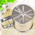thumbnail image 1 of CNMODLE Handheld Baking Cake Tool Stainless Steel Mechanical Baking Shaker Sieve Cup, 1 of 7
