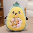 thumbnail image 1 of Throw Pillow Fruit Stuffed Toys Pineapple Plush Pillow Removable Fluffy Creative Gifts for Kids, Halloween Christmas Decorative Doll Toy Gift, 1 of 5