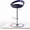 Blue, variant on Counter Height Bar Stools With Footrest - Adjustable Height Barstools, Swivel Or Fixed Dining Chairs For Kitchen Island