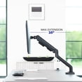 thumbnail image 4 of VIVO Pneumatic Arm Single Ultrawide Monitor Desk Mount, Fits up to 40" Screens, 4 of 8