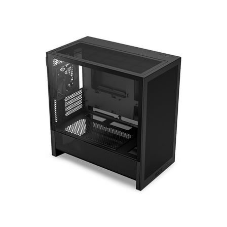 NZXT CC-H31FB-01 Black tinted tempered glass Micro ATX Cases Case  (Computer Cases - ATX Form)