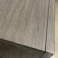 thumbnail image 5 of Roundhill Furniture Ennesley 3-Piece Gray Wood Bedroom Set, Upholstered Panel Queen Bed and 2 Nightstands, 5 of 6