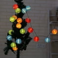 thumbnail image 4 of Luces de hadas solares para exteriores 30pcs 6m Led Lampion Lantern Luces de hadas para exteriores Blanco cálido Decoración impermeable con energía solar para jardín Terraza Patio, etc. Fokelyi LKX-2015, 4 of 8