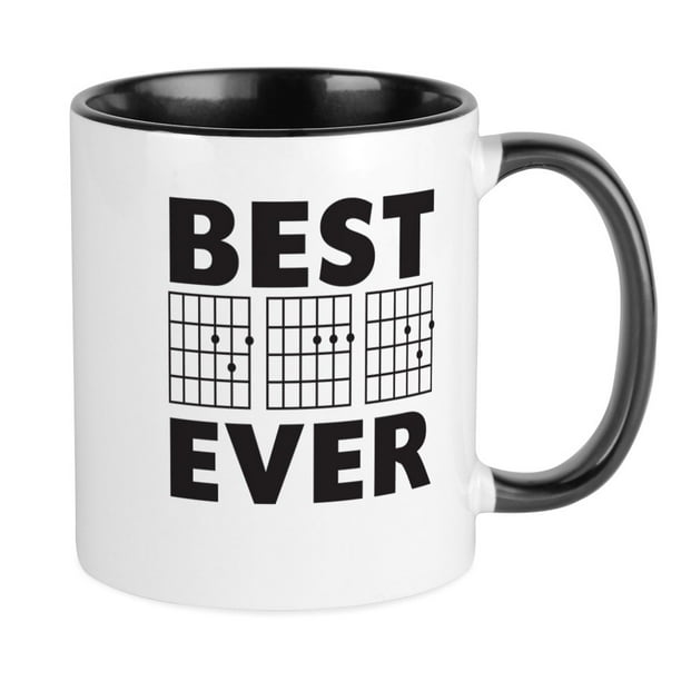 Cafepress Best Guitar Dad Ever Music Chords Mugs Unique Coffee Mug Coffee Cup Cafepress Walmart Com Walmart Com