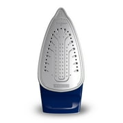 BLACK+DECKER One Step Steam Iron for Clothes, 1200W, EvenSteam Stainless Steel Soleplate, Smart Steam Control, Auto Clean, Auto Shut-off, Blue