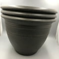 thumbnail image 6 of Southern Patio 14.5'' Inch Hudson Planter 3 Pack Brown Pottery Look, 6 of 9