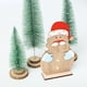 thumbnail image 1 of Fiudx Manualidades Navideñas de Madera, Adornos de Papá Noel, Decoración Festiva para El Hogar, Decoración para Sala de Estar y Estudio, Espíritu Navideño, Juego de 1 Pieza, Material de Madera, Detal, 1 of 7