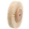 thumbnail image 3 of 1Pack Round Polishing Brush For Sanding With Durable Wooden Core Design In Home Use, 3 of 9