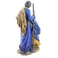 thumbnail image 2 of Joseph's Studio by Roman - Holy Family Blue and Gold Figure, Christmas Collection, 10.5" H, Resin and Stone, Decorative, Collection, Durable, Long Lasting, 2 of 3