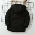 thumbnail image 5 of Cethrio Boys Winter Coats Size 8, Warm Windproof Zip up Thickened Winter Jackets with Hood Black, 5 of 7